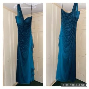 Long formal ombré dress